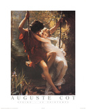 Pierre Auguste Cot Spring Art Print Poster Print