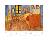 Vincent Van Gogh Artist's Room Art Print Poster Prints