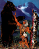 Dan McManis (Animal Warrior) Art Print Poster Print