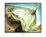 Salvador Dali Moment Of Explosion Art Print Poster Posters