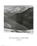 Ansel Adams Mural Project Long's Peak Art Print POSTER Photo