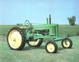 1947 John Deere Tractor, Photo Print Poster Photo