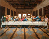 Leonardo Da Vinci The Last Supper Art Print Poster Posters