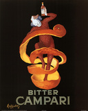 Leonetto Cappiello Bitter Campari Vintage Ad Art Print Poster Prints
