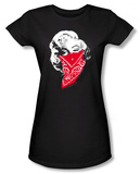 Juniors: Marilyn Monroe - Red Bandana T-Shirt