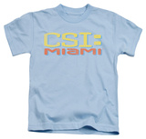 Youth: CSI Miami -Miami Distressed Logo Shirts