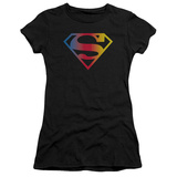 Juniors: Superman - Gradient Superman Logo Shirts