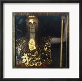 Klimt: Pallas Athena, 1898 Inramat gicléetryck av Gustav Klimt Klimt: Pallas Athena, 1898 Inramat gicléetryck av Gustav Klimt