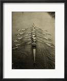 Rowing Team, C1913 Framed Photographic Print