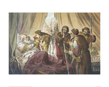 Cordelia at King Lear's Bed Posters by Robert Dudley
