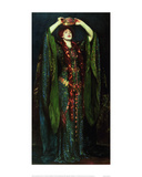 Ellen Terry in the Role of Lady MacBeth Art par John Singer Sargent