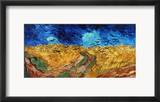 Van Gogh: Wheatfield, 1890 Estampe encadrée par Vincent van Gogh