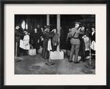 Ellis Island: Examination Framed Photographic Print