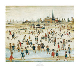 Au bord de mer Poster par Laurence Stephen Lowry
