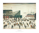 Going to the Match Posters by Laurence Stephen Lowry