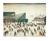 Going to the Match Posters par Laurence Stephen Lowry