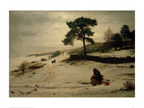 Blow, Blow, Thou Winter Wind, 1892 Poster by Sir John Everett Millais