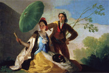 The Parasol Wall Decal by Francisco De Goya
