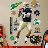 Jimmy Clausen Notre Dame Wall Decal