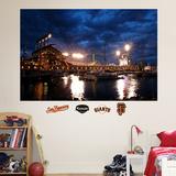San Francisco Giants AT&T Park Harbor Mural wandtattoos