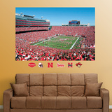 Nebraska Cornhuskers Stadium Mural Wall Decal