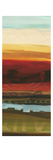 Skyline Symmetry Panel II - Stripes, Layers Giclee Print by Jeni Lee