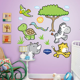 Jungle Animals 1 Wall Decal