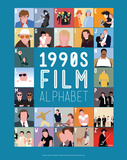 1990s Film Alphabet - A to Z Posters par Stephen Wildish