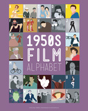 1950s Film Alphabet - A to Z Prints by Stephen Wildish