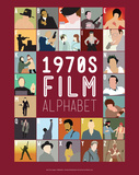 1970s Film Alphabet - A to Z Art par Stephen Wildish