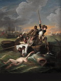 Watson and the Shark Wall Decal by John Singleton Copley