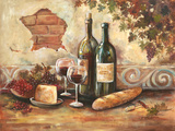 Bountiful Wine II Giclée-tryk af Gregory Gorham