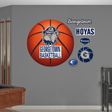 Georgetown University Basketball Logo   Wall Decal