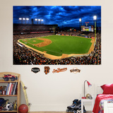 San Francisco Giants AT&T Park Sky Mural wandtattoos