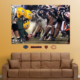 Bears-Packers Line of Scrimmage Mural Wall Decal