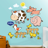 Farm Animals 1 Wall Decal