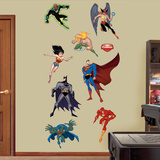 Justice League Cartoon wandtattoos
