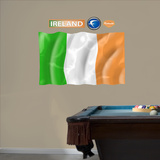 Ireland Flag - logo sized   Wall Decal