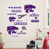 Kansas State Logo Sheet Jr. Wall Decal