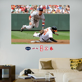 Dustin Pedroia Turn2 Mural Mode (wallstickers)