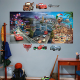Cars2 Mural Wall Decal