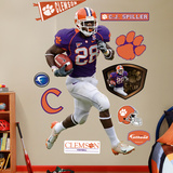 CJ Spiller Clemson Wall Decal