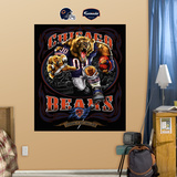 Chicago Bears Liquid Blue Wall Decal