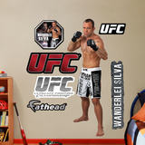  Wanderlei Silva   Autocollant mural