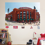 St. Louis Cardinals Busch Stadium Exterior Mural Wall Decal