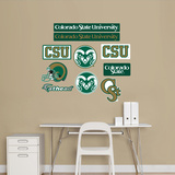 Colorado State Logo Sheet Jr. Wall Decal