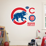 Chicago Cubs Alternate Logo wandtattoos