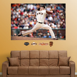 Tim Lincecum Mural   Wall Decal