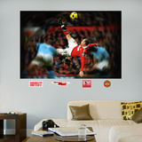 Wayne Rooney Bicycle Kick Mural wandtattoos