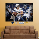 Philip Rivers Closeup Mural Wall Decal